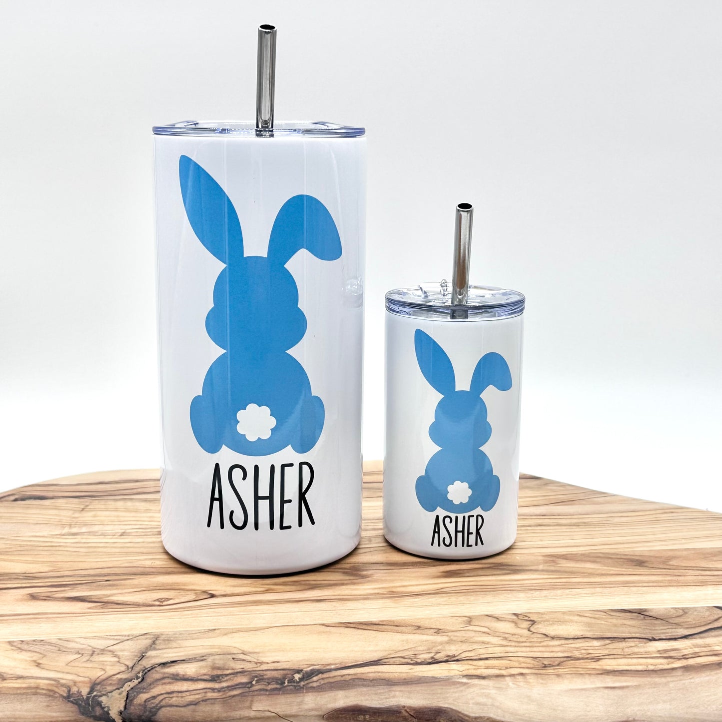 Kids Personalized Easter Bunny Tumblers