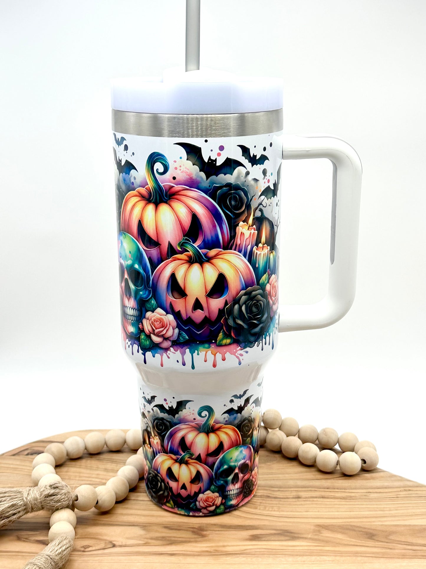 40oz Halloween Themed Tumbler