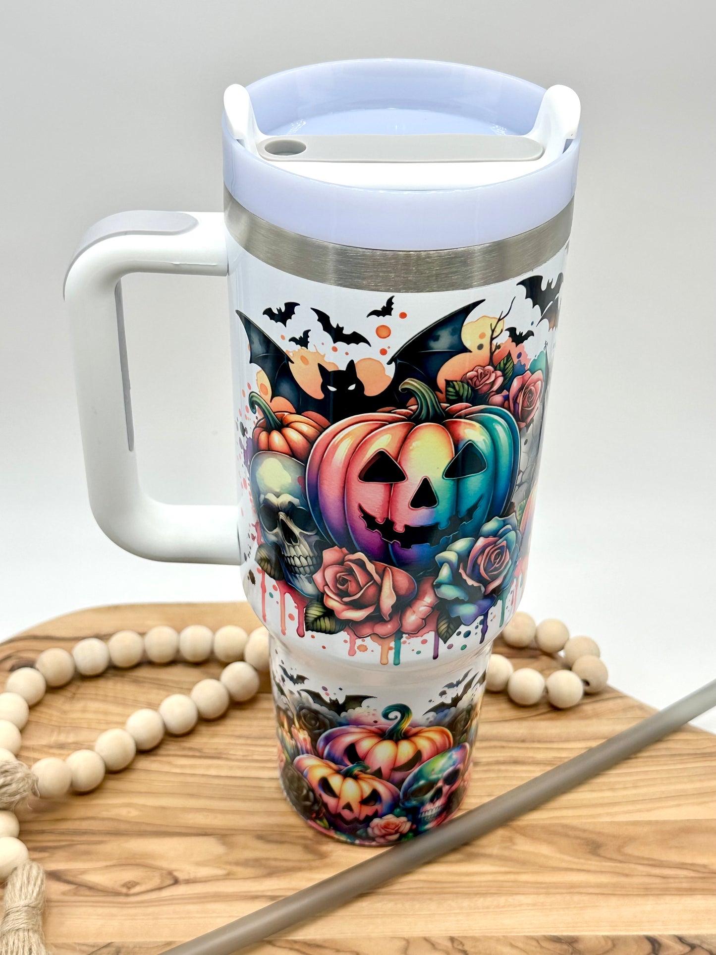 40oz Halloween Themed Tumbler