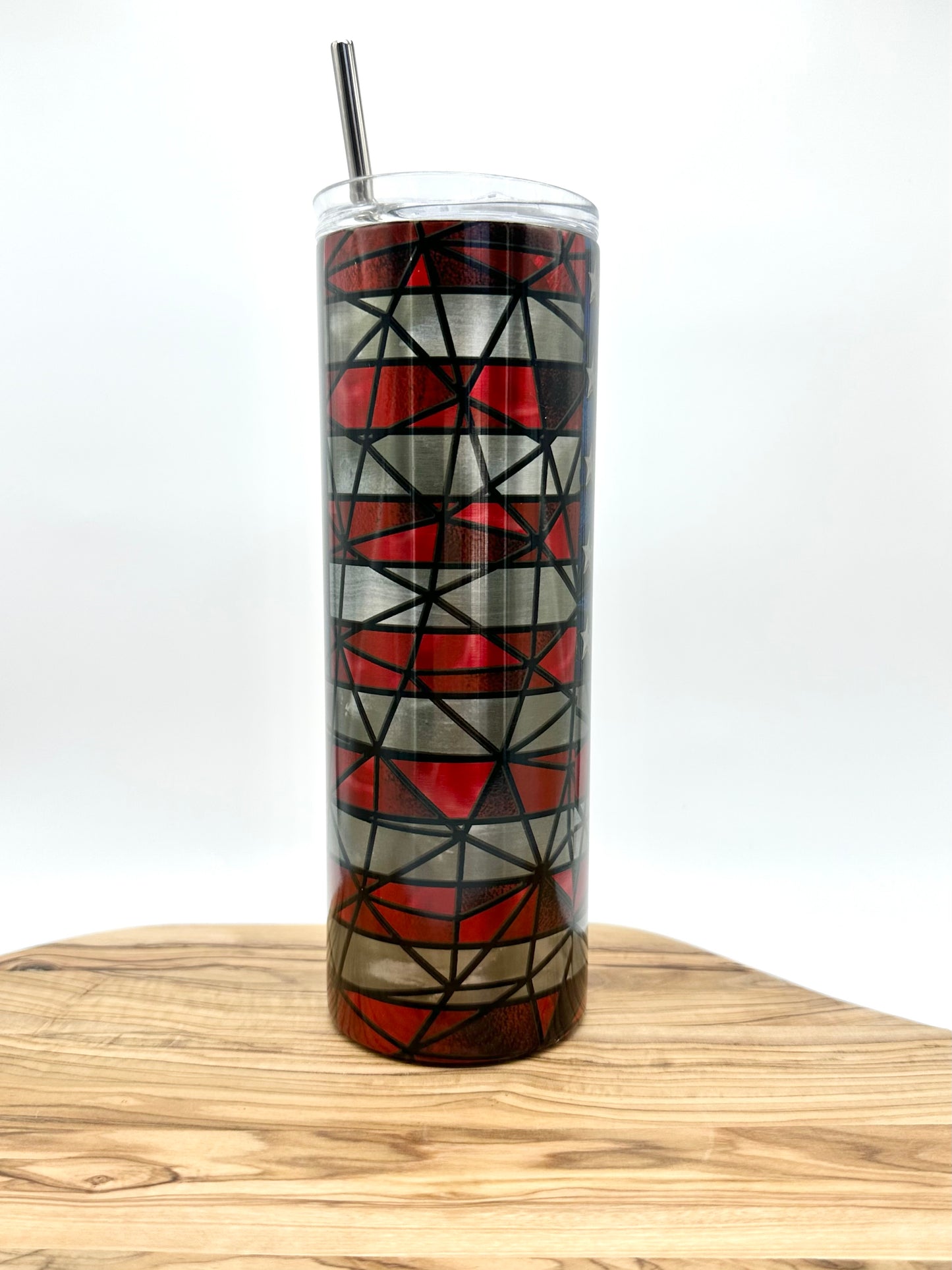 American Flag Stainless Steel Tumbler