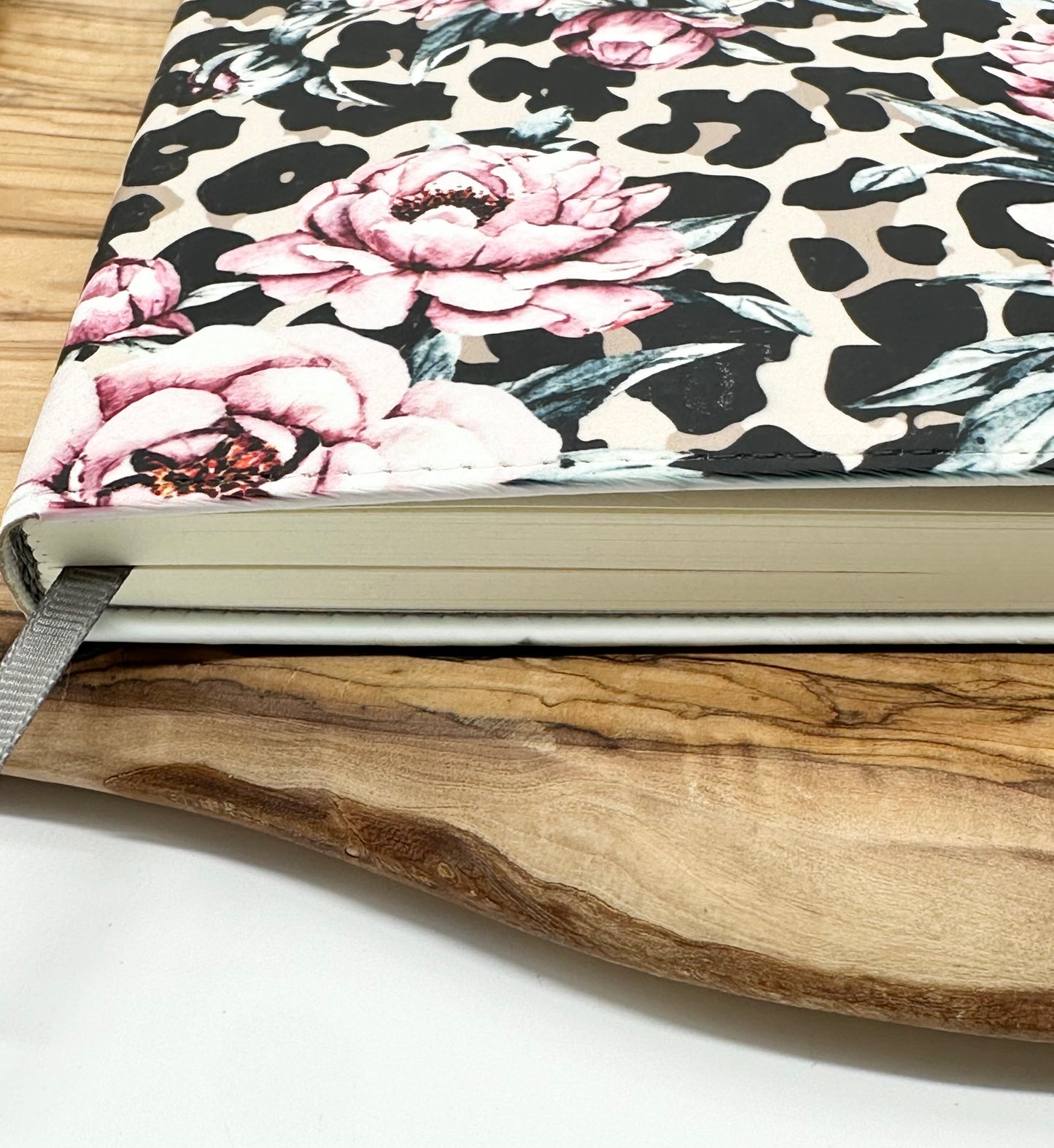 Peony Leopard Print Journal