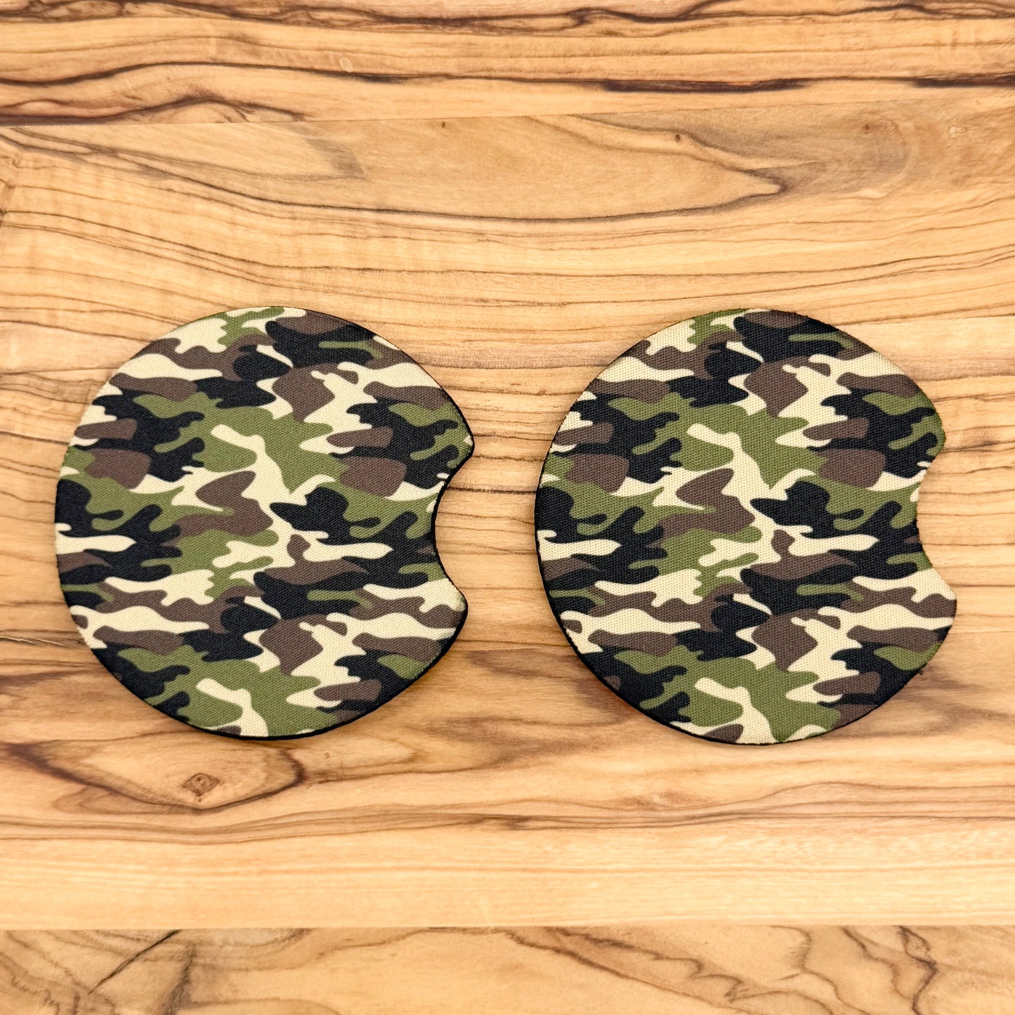 Camo Car Coasters