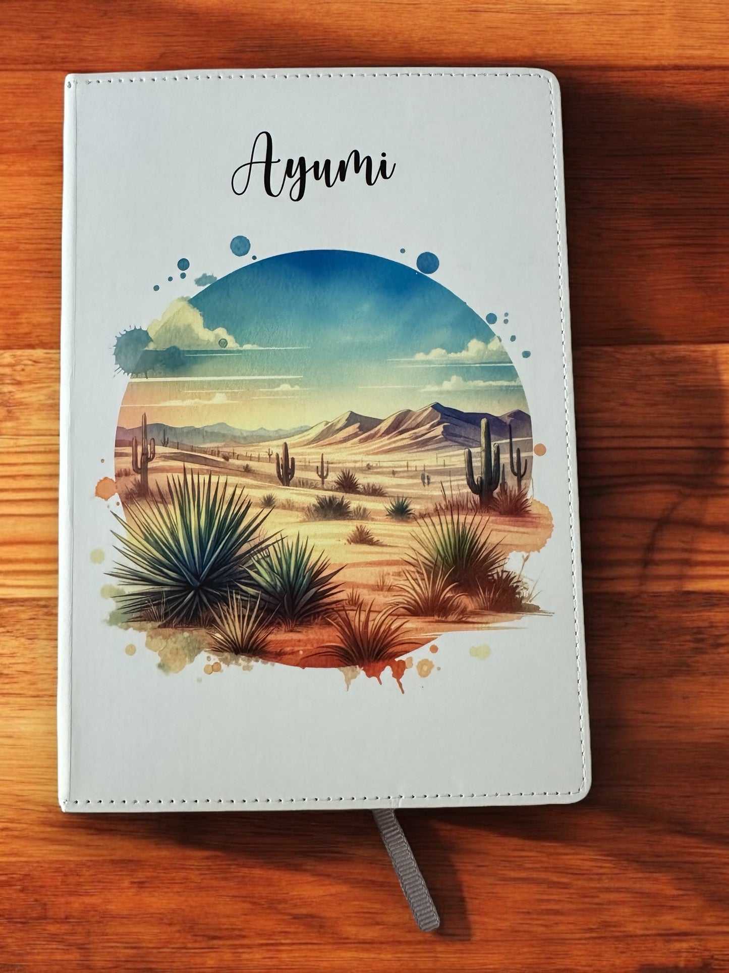 Personalized Desert Journal