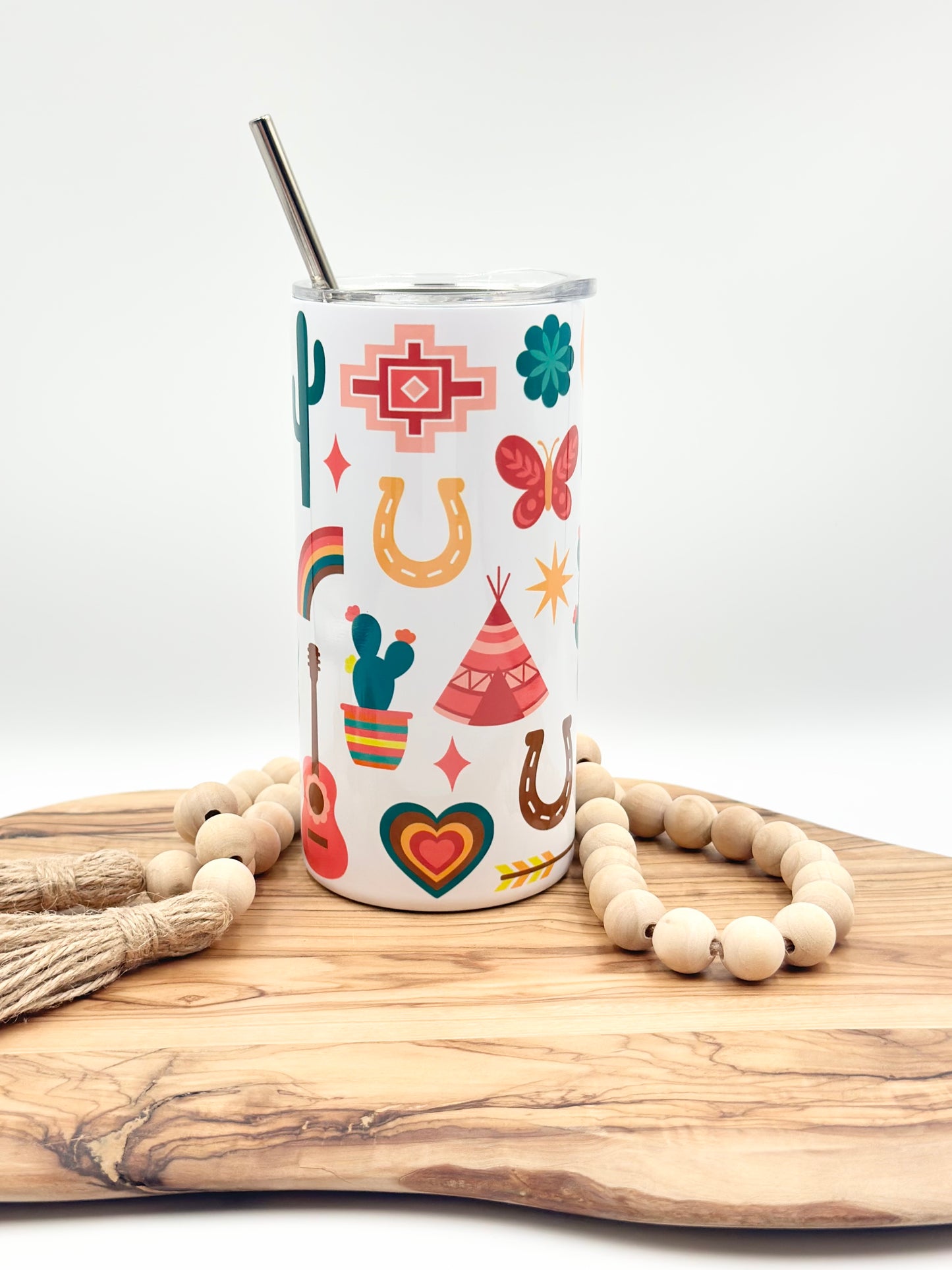 Personalized Kids Tumbler – 15oz Insulated Stainless Steel Cup with Straw