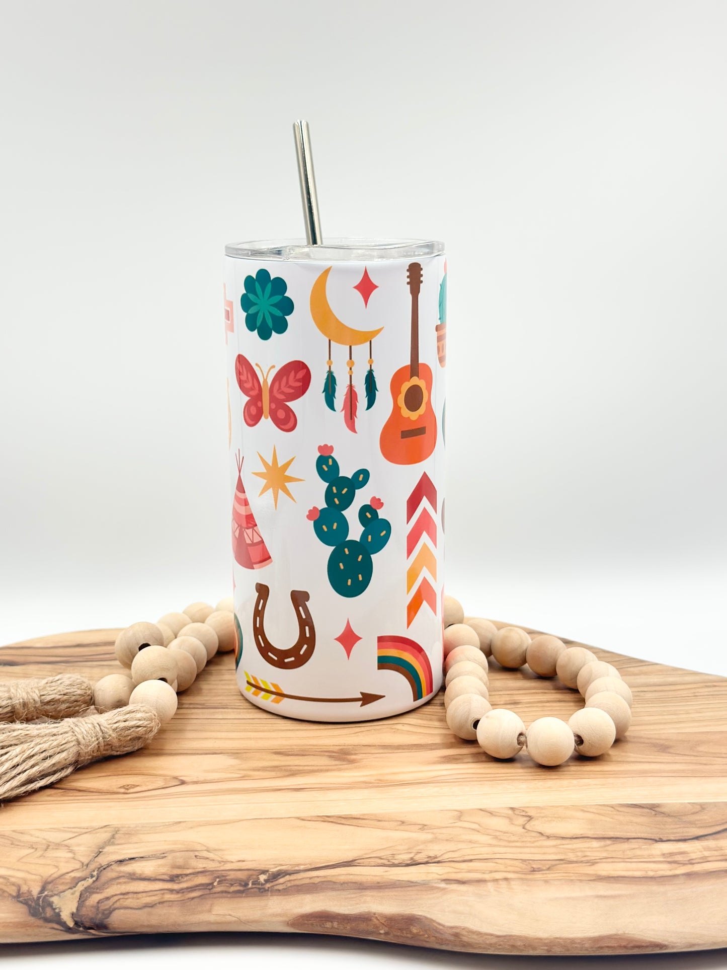 Personalized Kids Tumbler – 15oz Insulated Stainless Steel Cup with Straw
