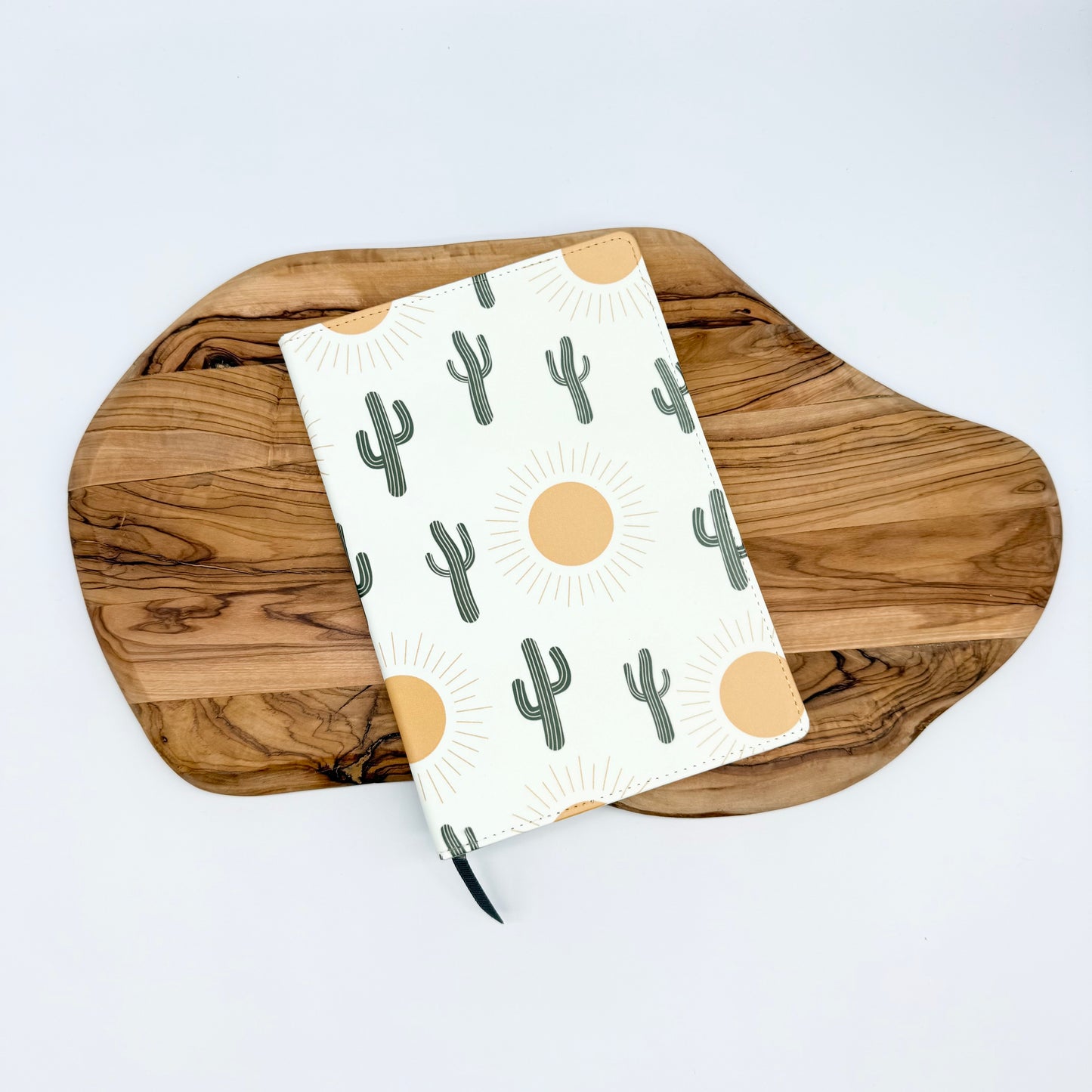 Cactus & Sun A5 Journal – Sublimated Cover – 195 Lined Pages