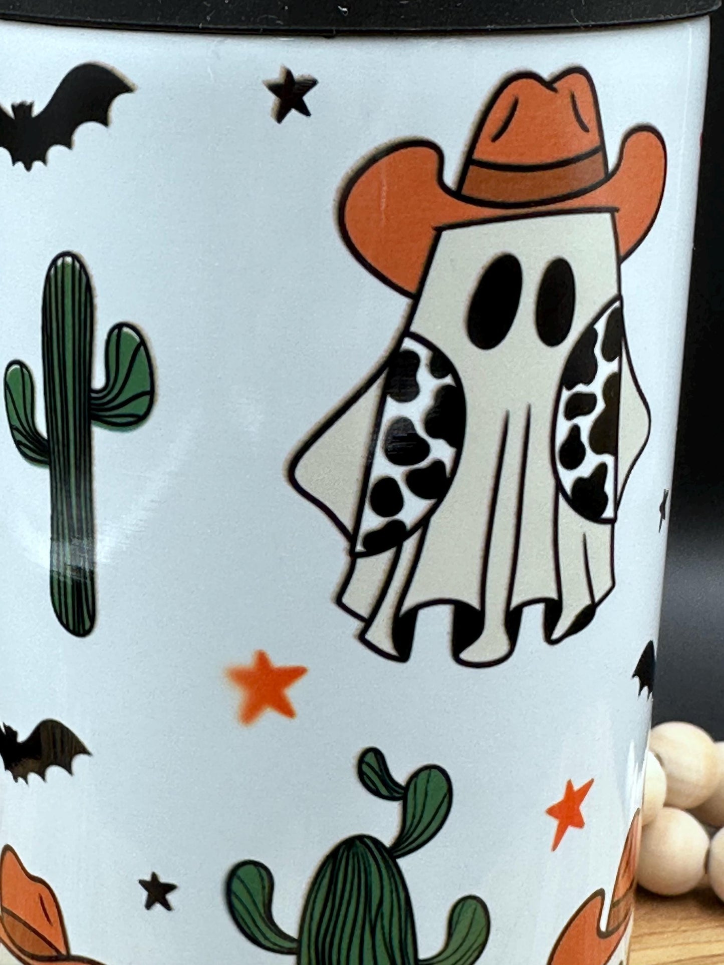 4 in 1 Halloween Insulated Can Cooler, Universal Stainless Steel