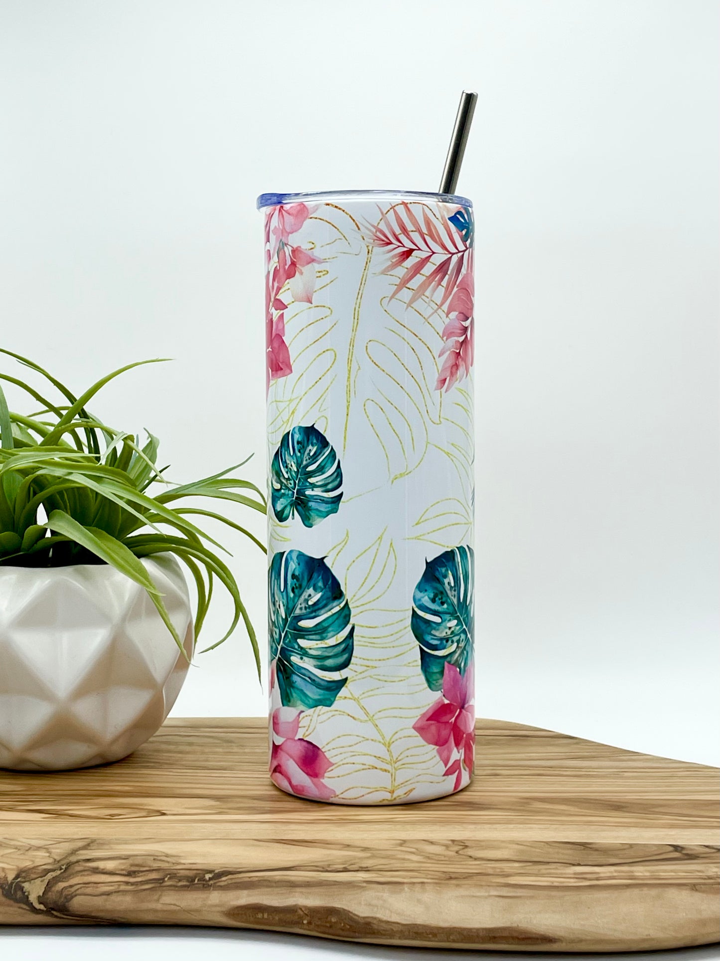 20oz Tropical Skinny Tumbler