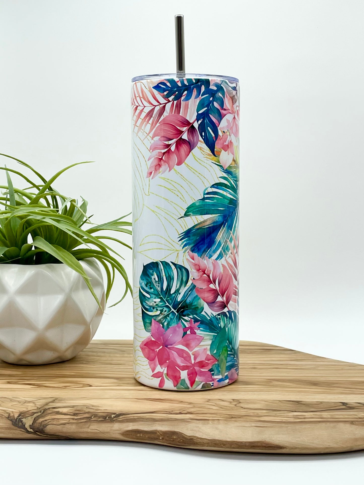 20oz Tropical Skinny Tumbler