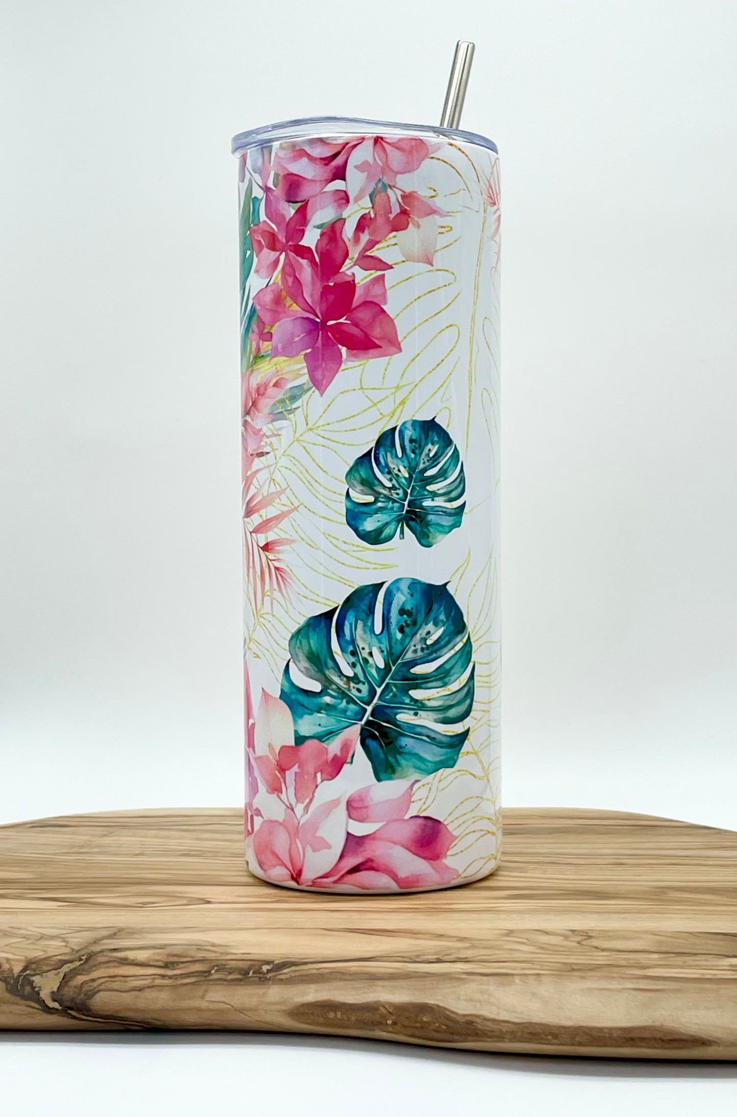 20oz Tropical Skinny Tumbler